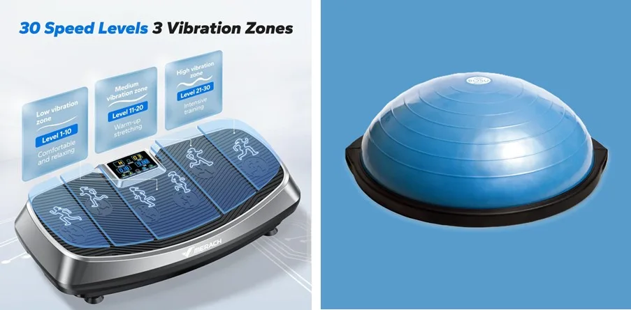 BOSU Ball vs Power Plate