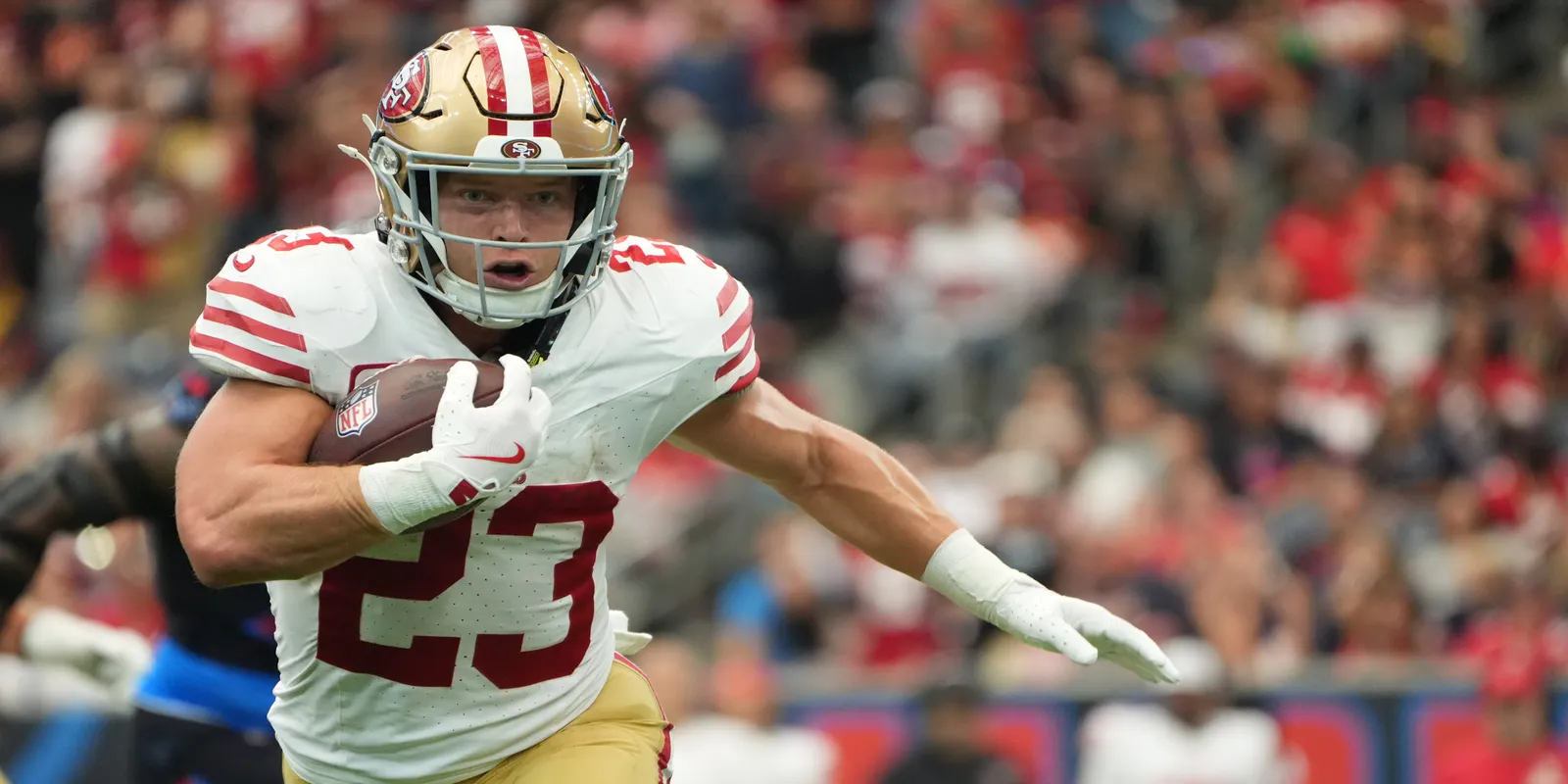 Christian McCaffrey running