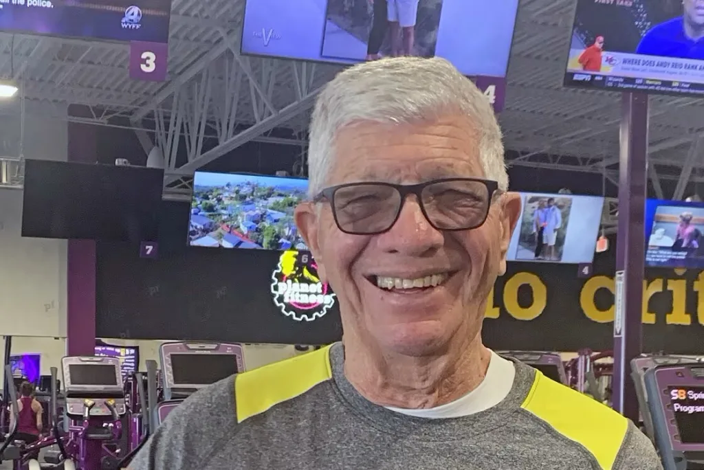 Harry King at Planet Fitness
