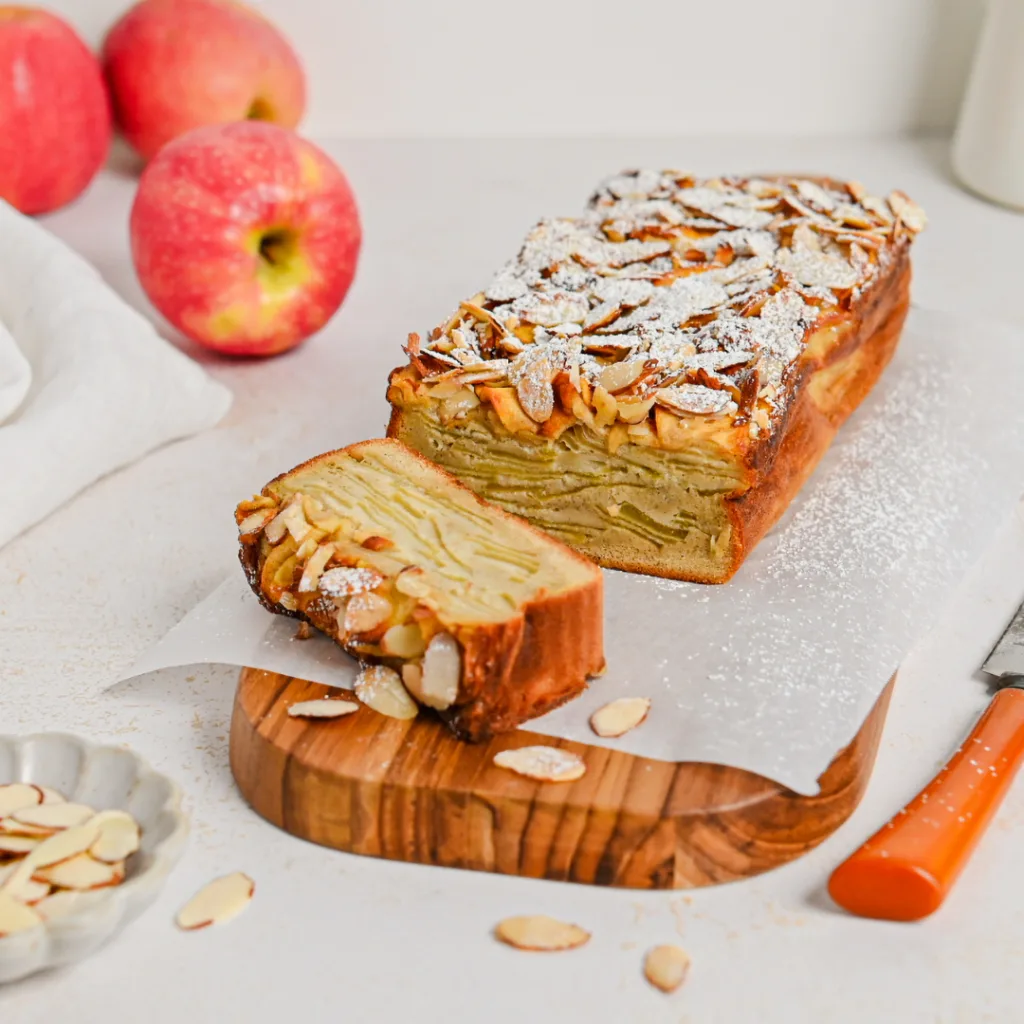 Invisible Sorghum Apple Cake