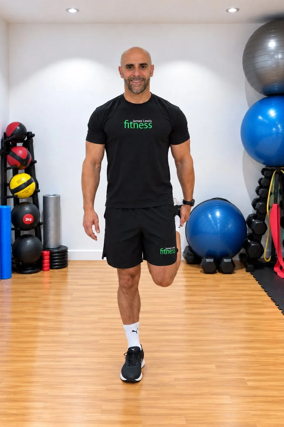 Personal trainer, James Lewis. // A personal trainer has revealed the five simple steps you can take to slow down ageing - by improving your bone health. James Lewis, 44, is a personal trainer with 15 years of experience in the industry, specializing in health and wellness. As we get older, maintaining strength, balance, mobility and coordination becomes increasingly important, James said. He said these exercises are important because as we age we naturally start to lose muscle mass, and if they don't work on thse areas mobility can start to decline. James works with clients of all ages and delivers sessions in care homes that use a combination of chair-based exercises and music to promote participation, memory recall and social connection.Release date: September 27 2026