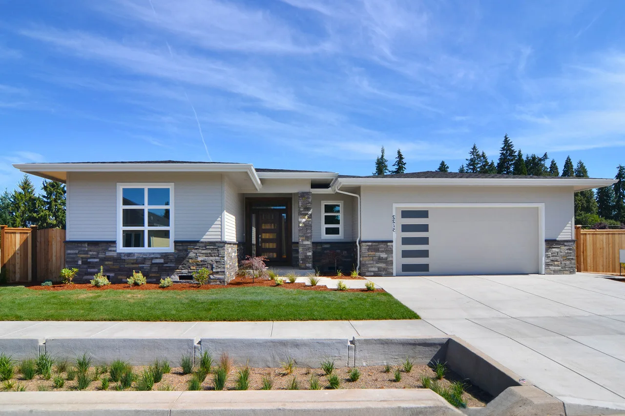 modern single level home