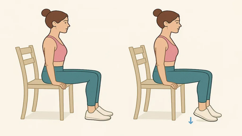 infographic of soleus pushup
