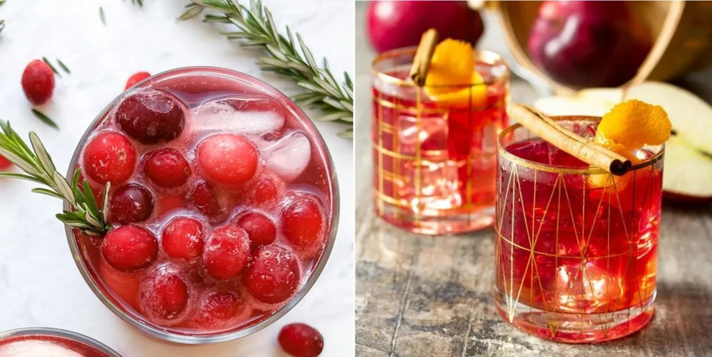 Xmas Holiday Mocktails